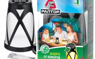 Lanterna Raptor para proteção contra mosquitos