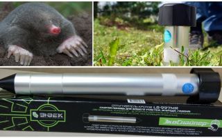 Repelente de toupeira Ecosniper LS-997MR