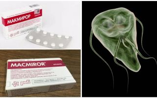 Preparativos para o tratamento de Giardia em crianças