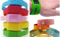 Pulseiras de mosquito para crianças e adultos