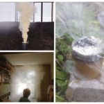 O uso de bombas de fumaça