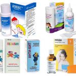 Shampoos de piolhos do bebê