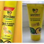Creme e aerossol de Gardex