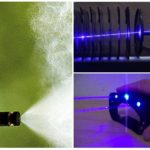 Trituradores de vapor e laser