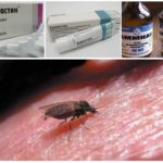 Medicação para aliviar o inchaço da mordida