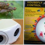 Repelente de mosca ultra-sônico