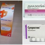 Anti-histamínicos para picadas de vespa